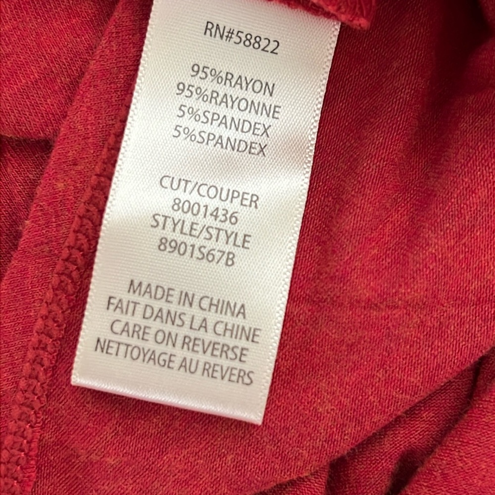 Max Studio Sleeveless Pumpkin Spice Red Orange Maxi Dress - Picture 10 of 11